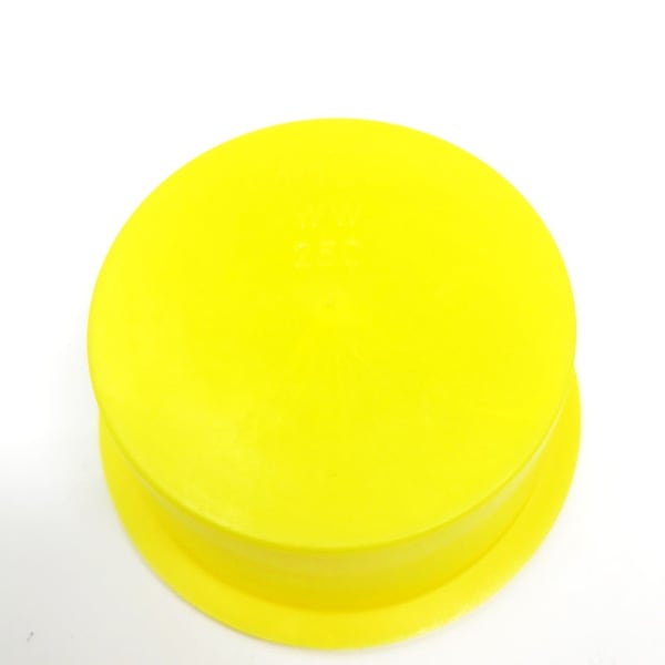 Caplugs Cap/Plug Wide Flange Tapered 2.939" X 0.750" Yellow WW-53 - main